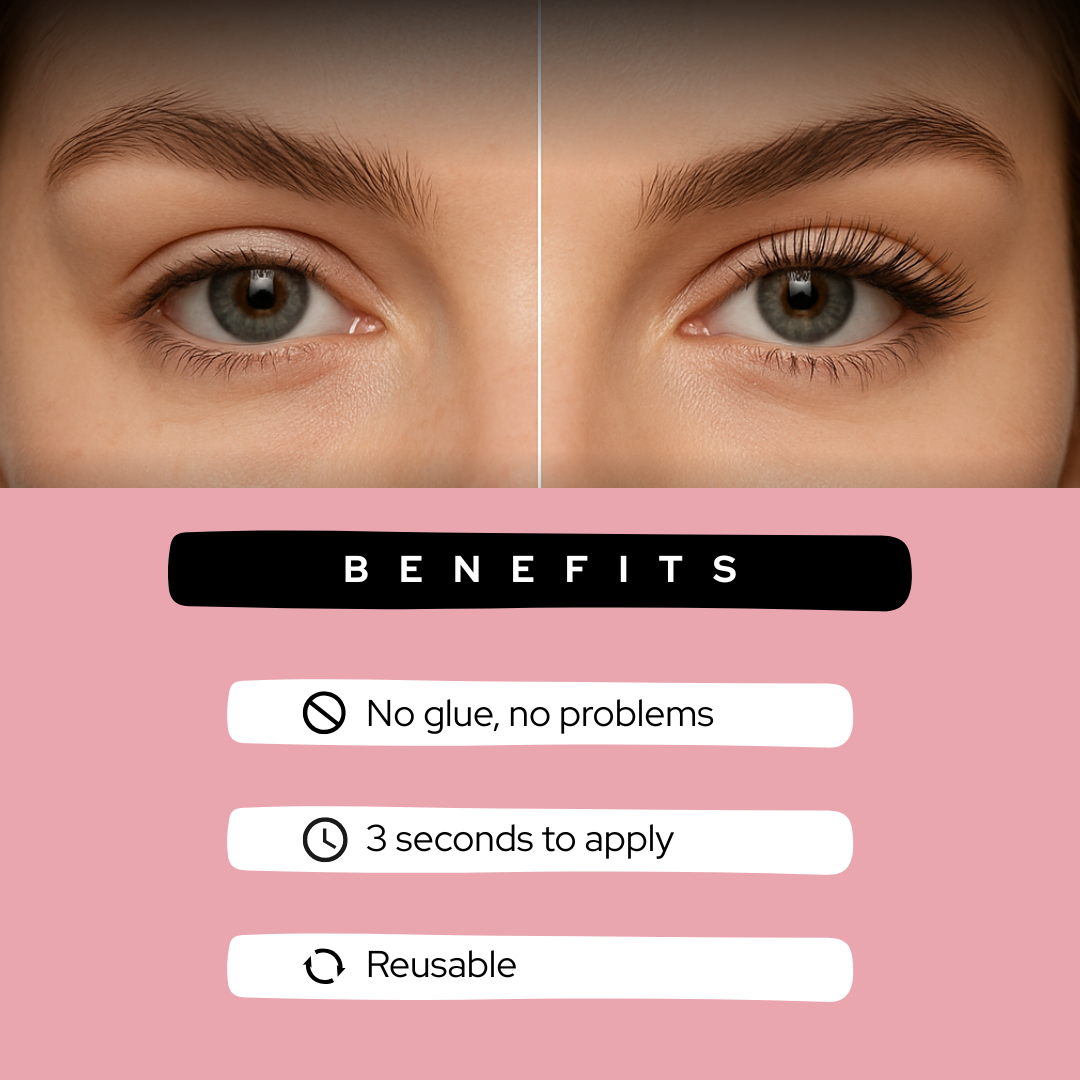 SheKween. ELENA Series – Magnetic Eyelashes